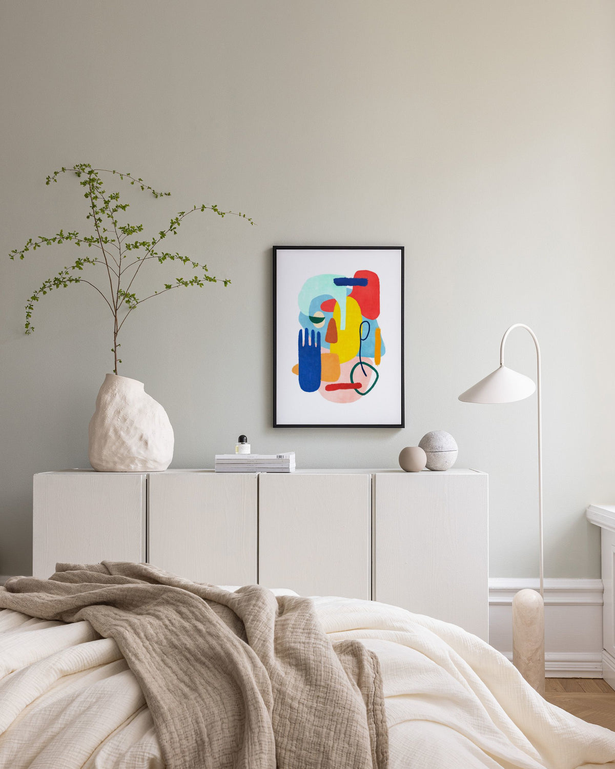 Colorful Abstract No2 Canvas print