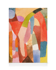 Paul Klee - Movement of Vaulted Chambers Canvas print