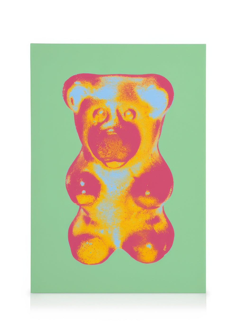 Pop Art Gummy Bear No1 Canvas print