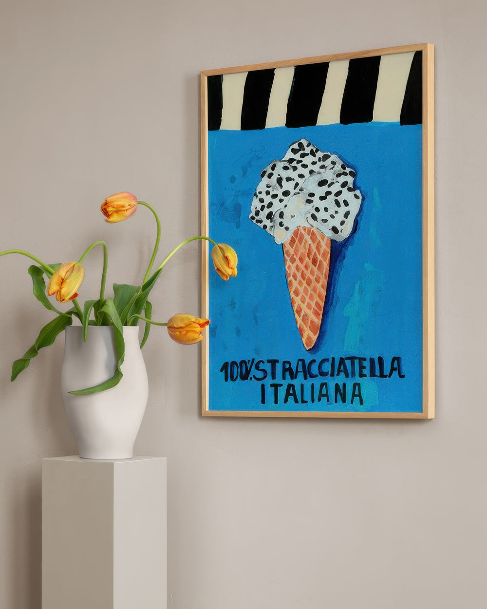 Karolina Mila - Stracciatella Print