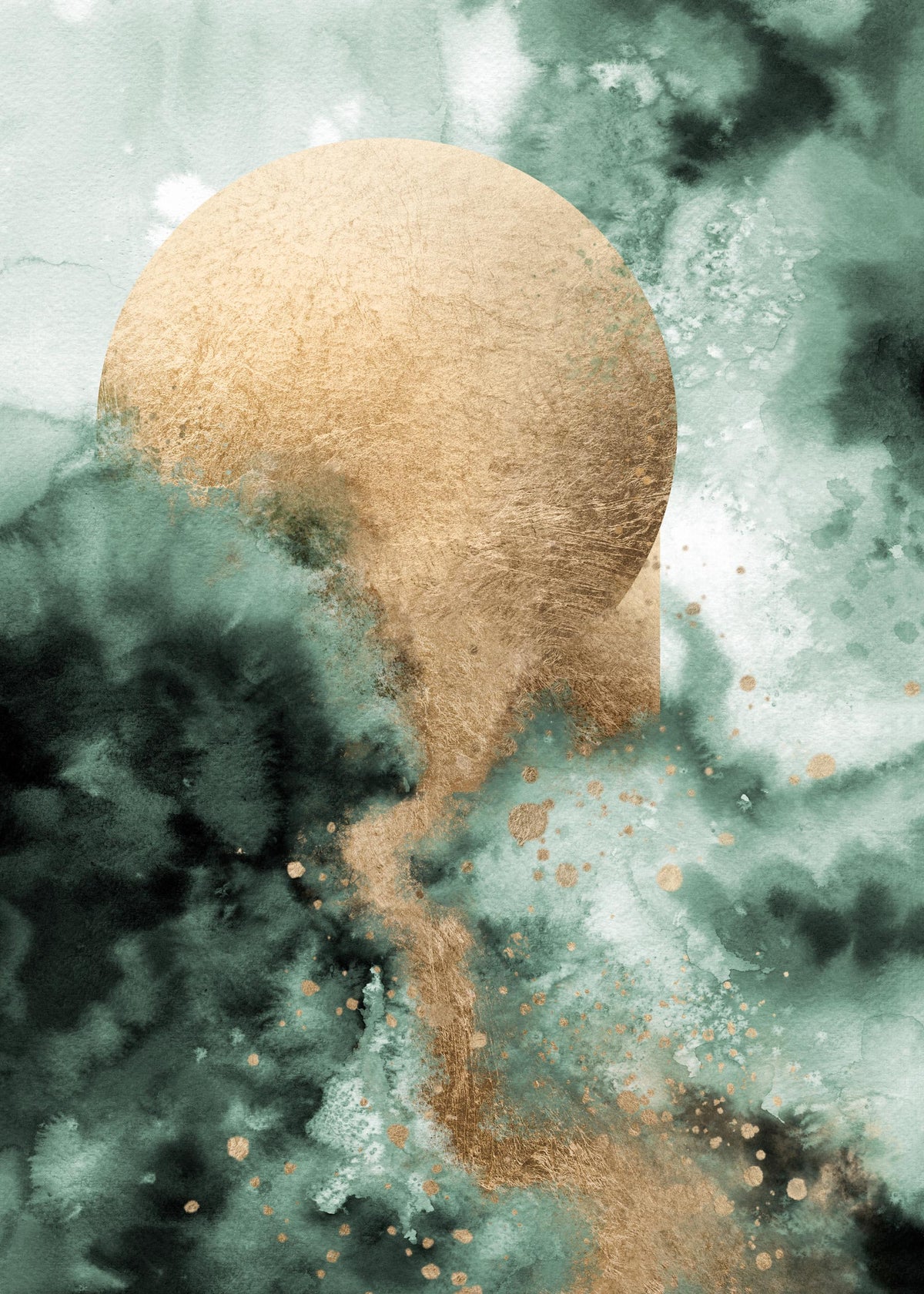 Golden Circle Print