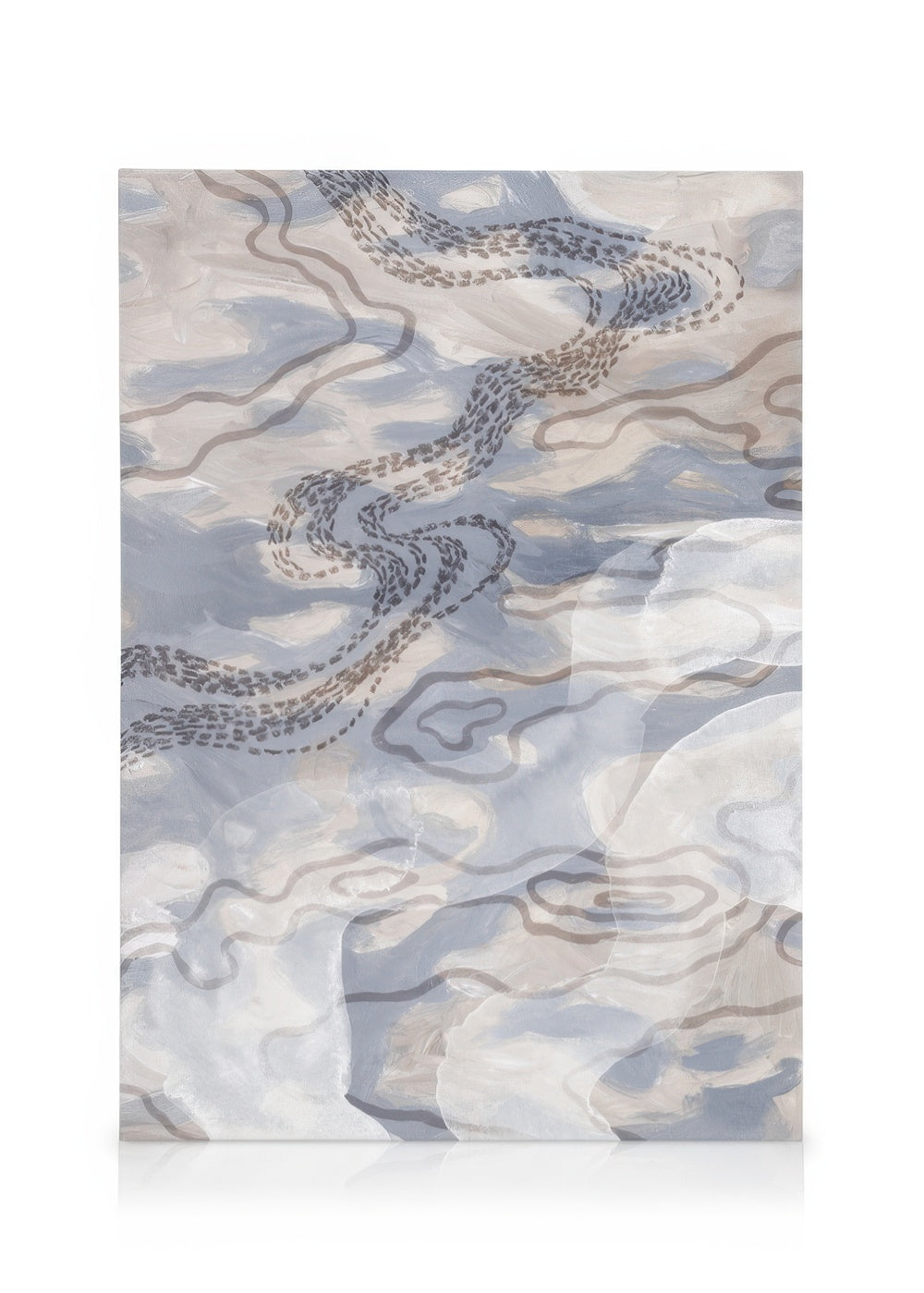 Beige Pattern No2 Canvas print