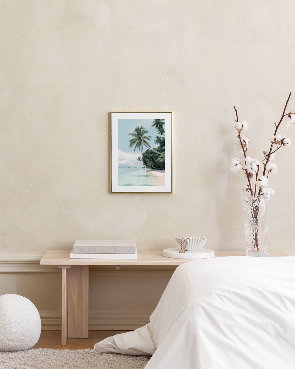 Tropical Sand Beach Print