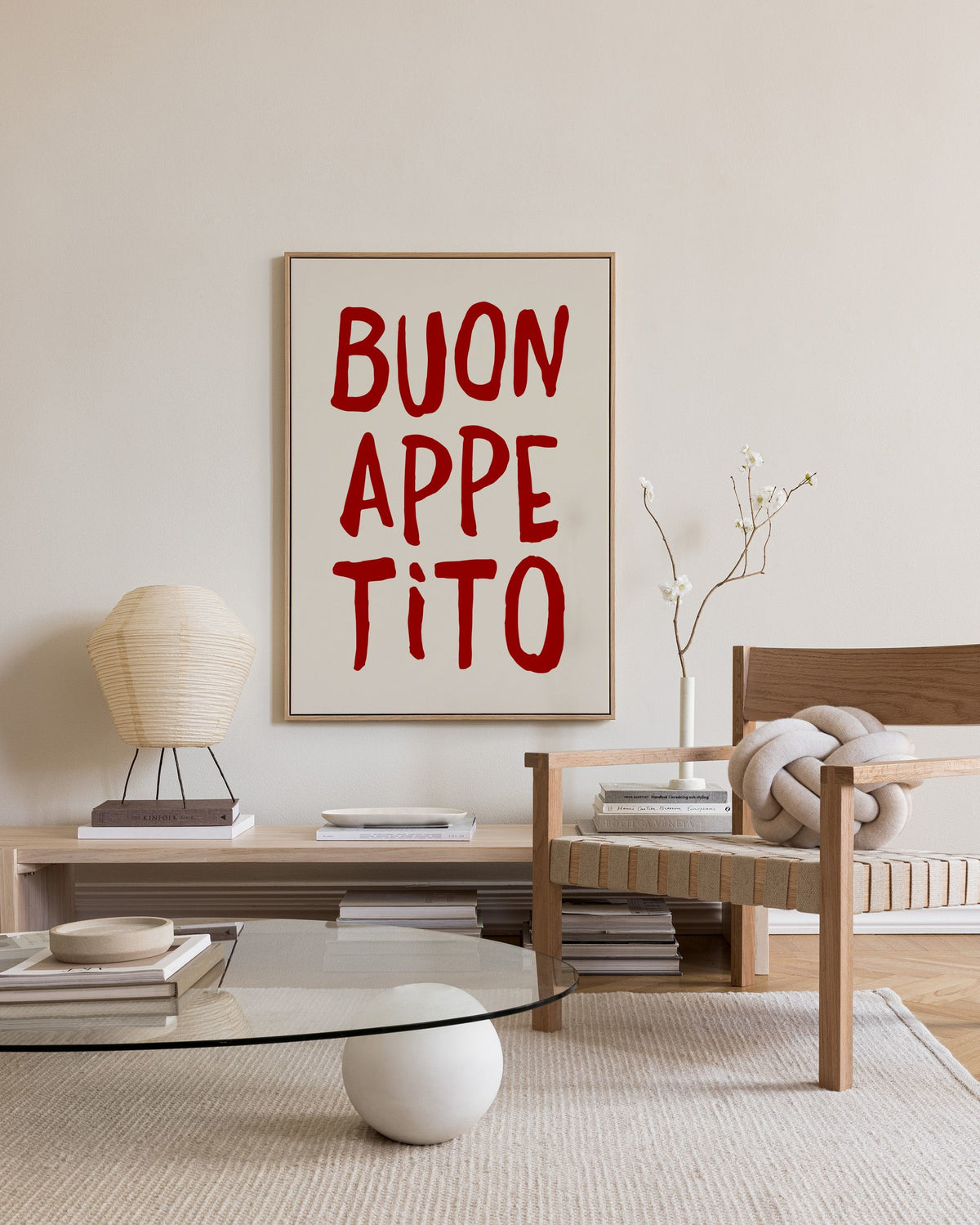 Buon Appetito Canvas print