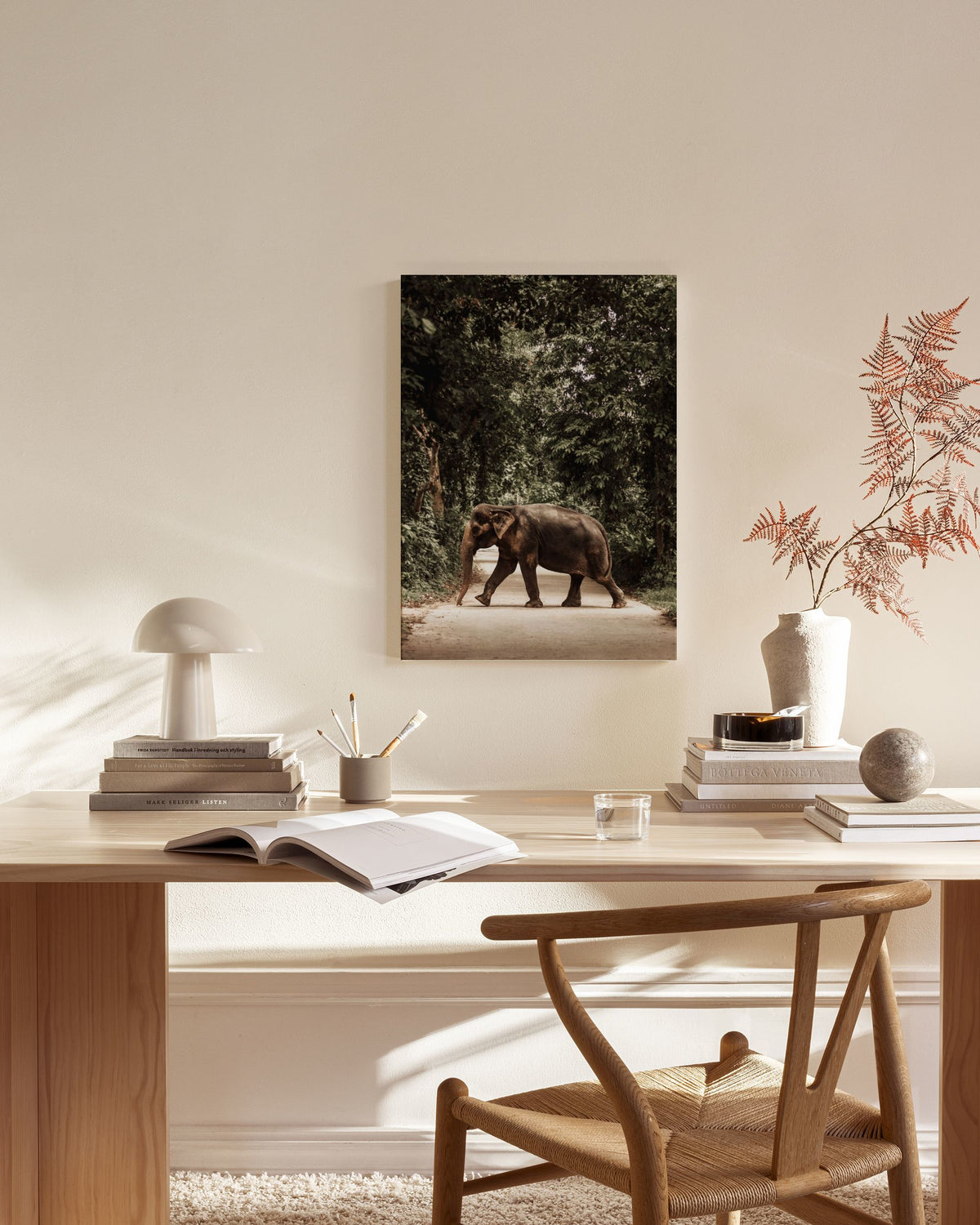 Path of Giants Canvas print