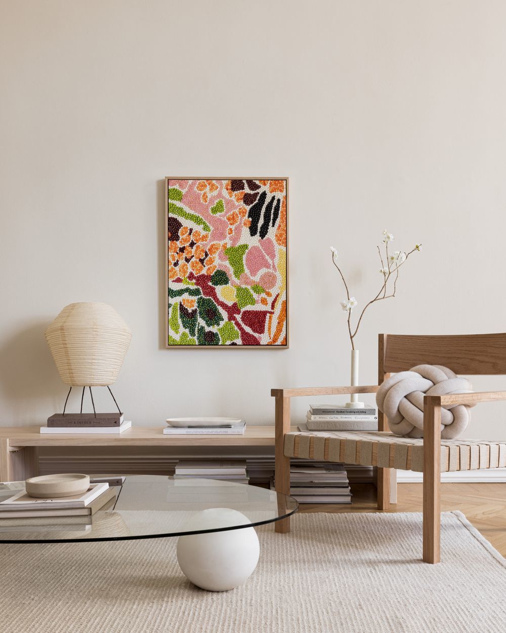Candy Garden - Abstract Sweetness Canvas print