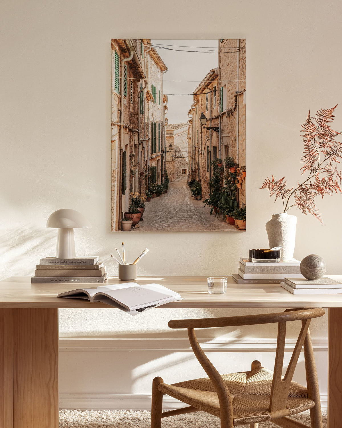 Valldemossa Alley Canvas print