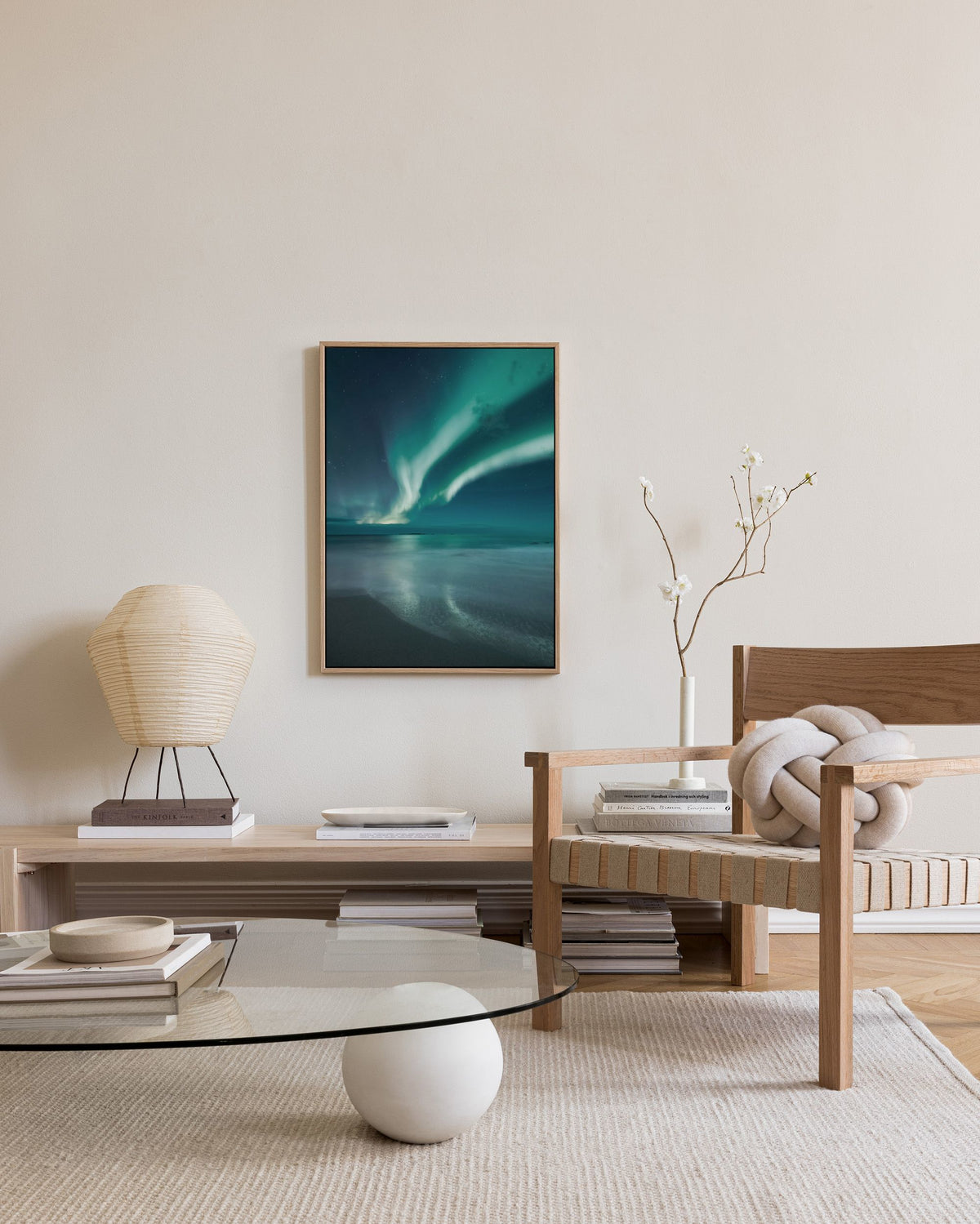 Northern Lights Canvas print