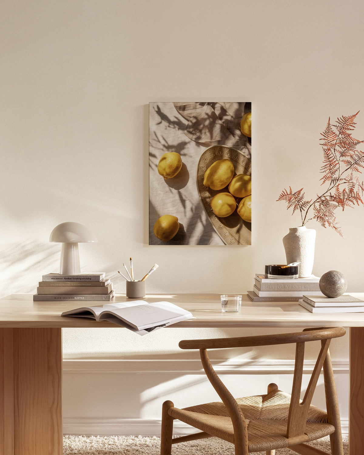 Lemons In Sunlight Canvas print