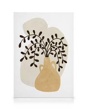 Yellow Vase Canvas print
