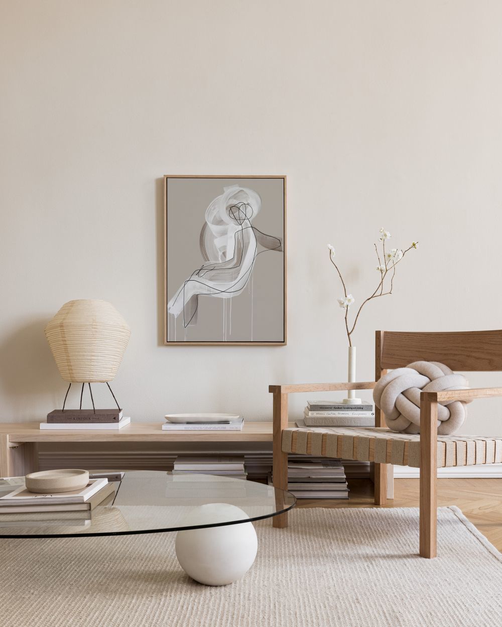Peytil - Cappuccino Canvas print
