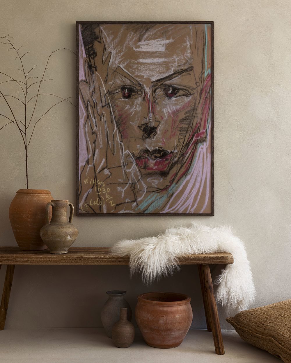 Witkacy - Portrait Print