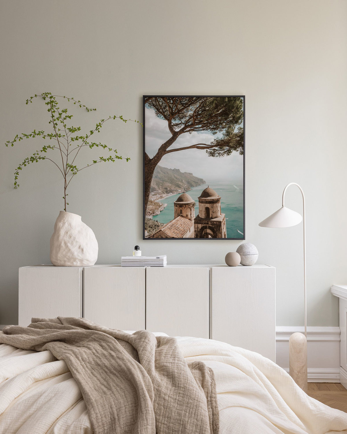 Villa Rudolfo View Canvas print