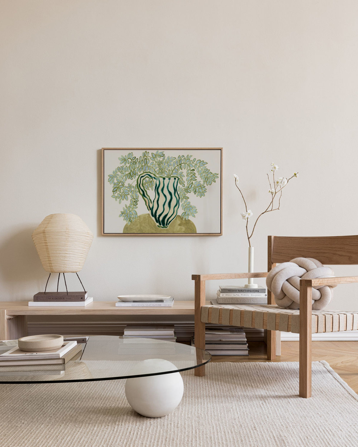 La Poire - Wisterias Canvas print