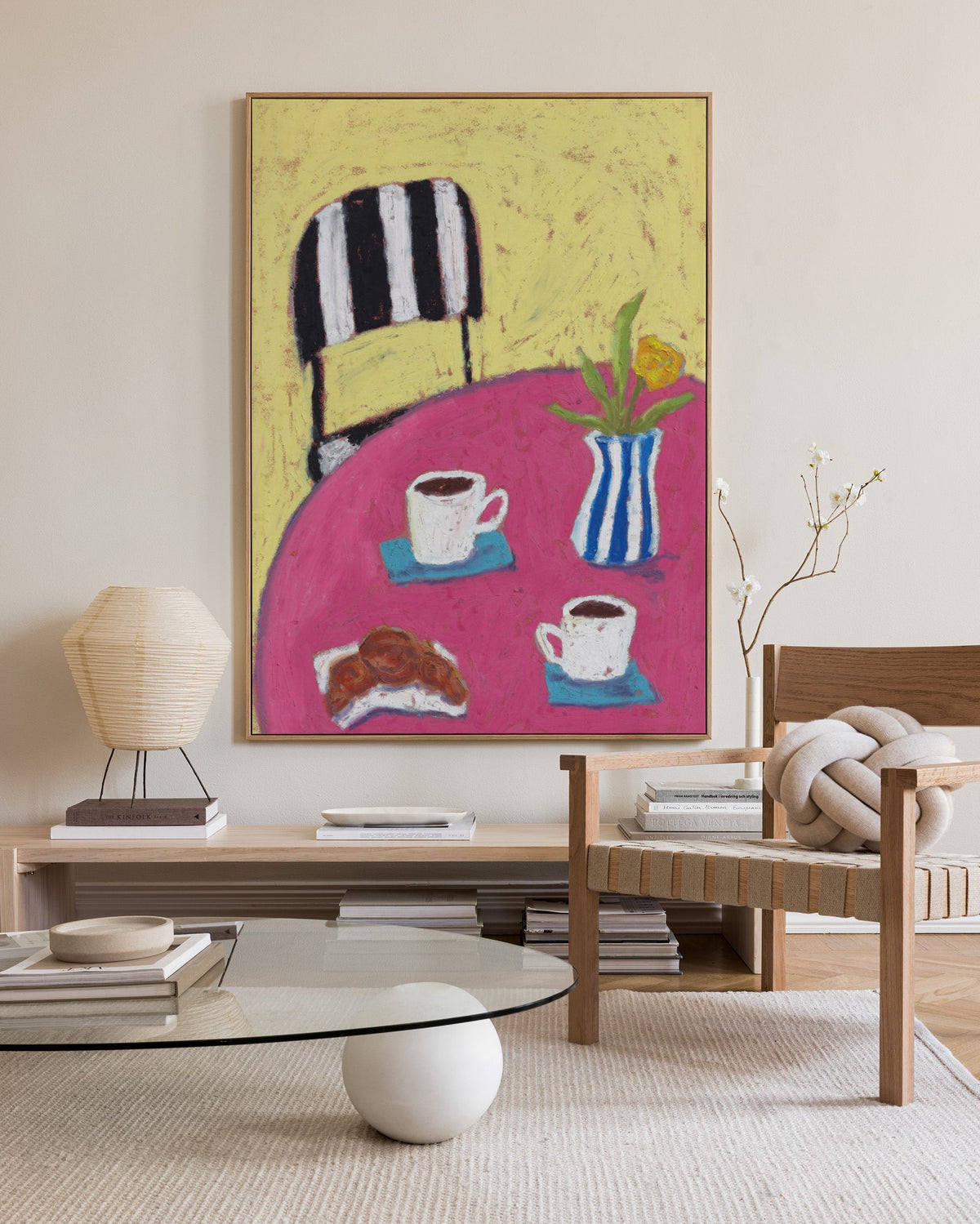Hannah Durham - Coffee In The Sunshine Canvas print