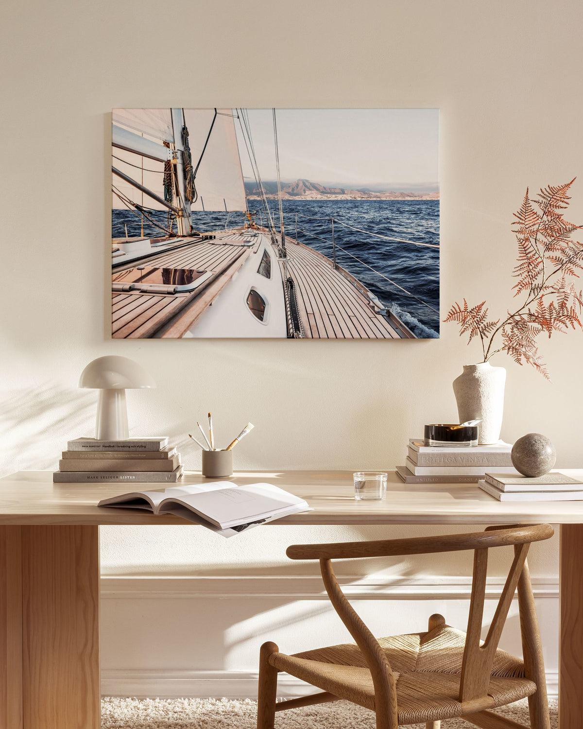 On a Boat Canvas