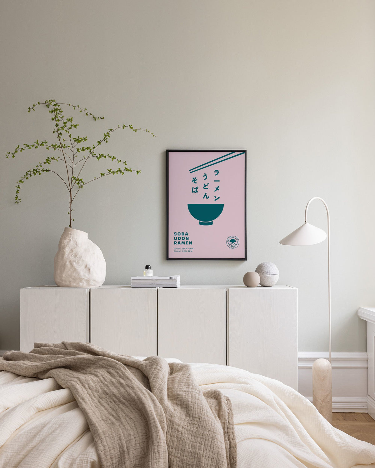 Noodles Canvas print