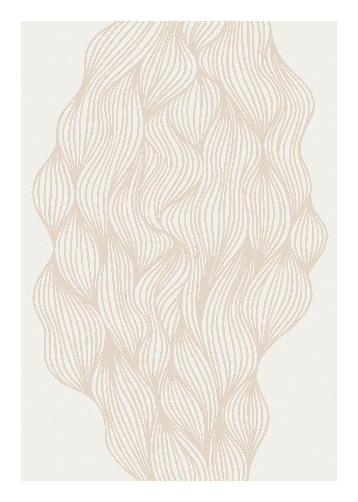 Abstract Lines No1 Print