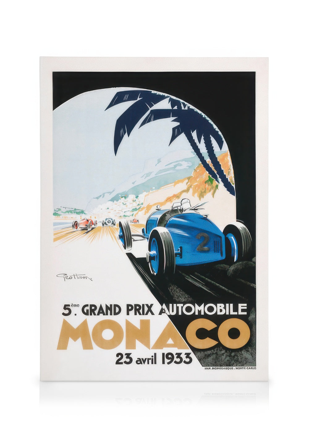 Monaco Grand Prix Canvas print