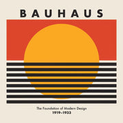 Bauhaus Sunset Print