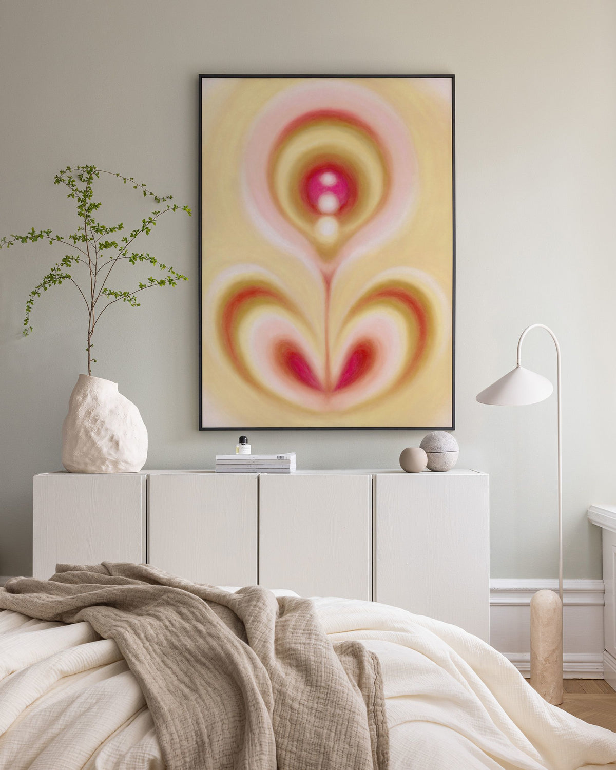 Blooming Radiance Lærred
