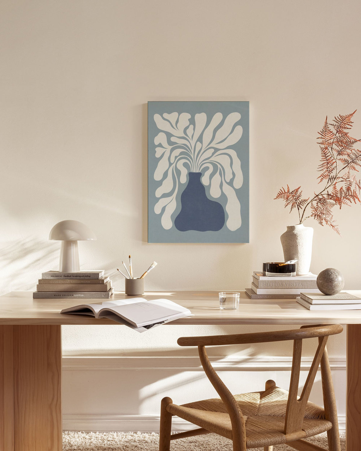 Modern Plant Canvas print