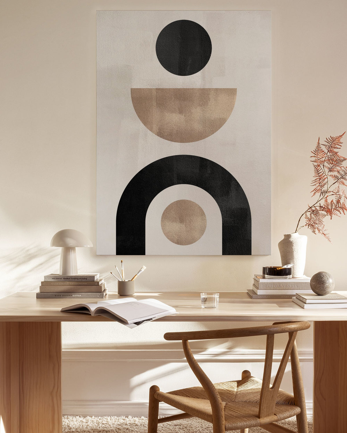 Berlin Shapes No1 Canvas print