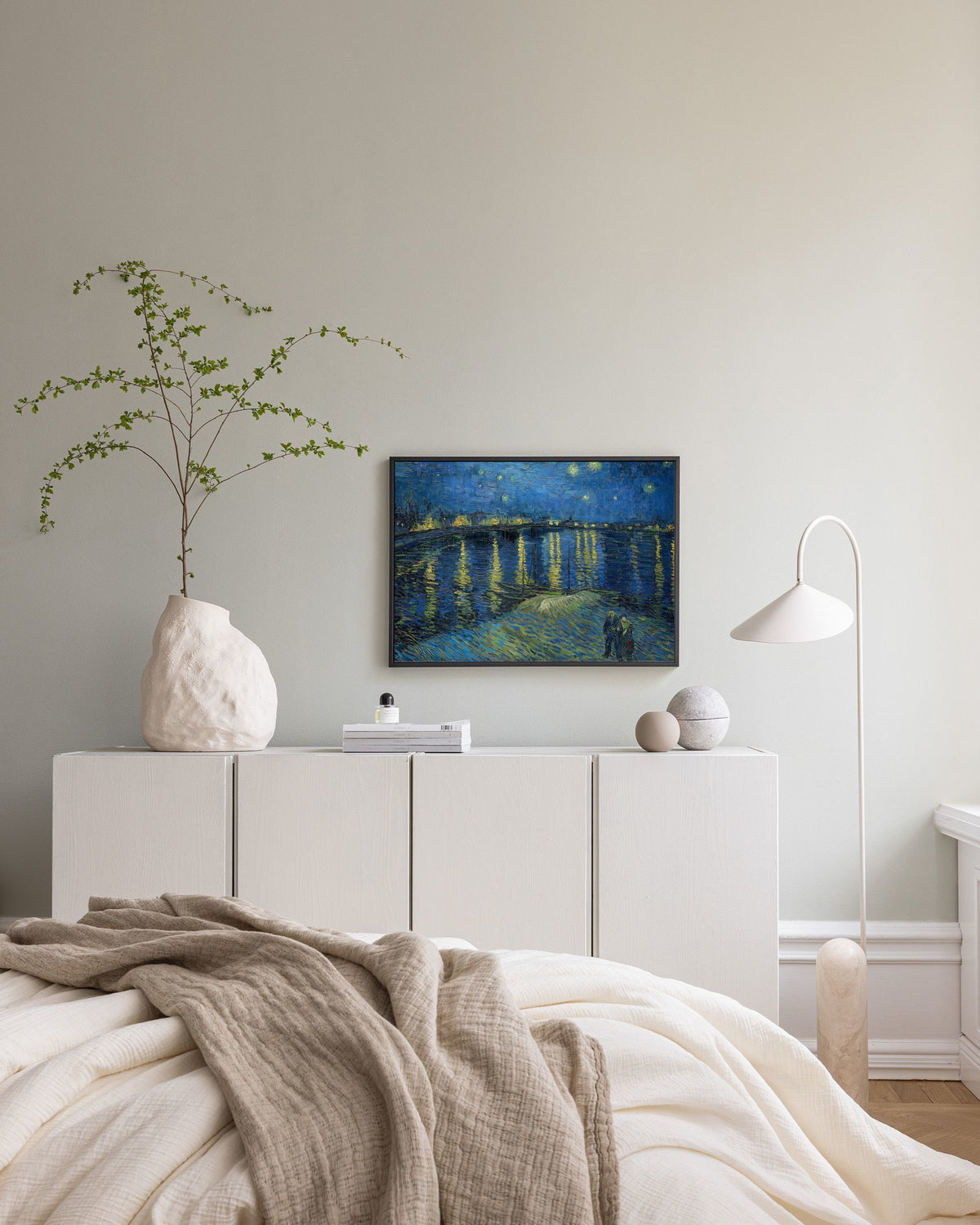 Van Gogh - Starry Night Over the Rhône Canvas print
