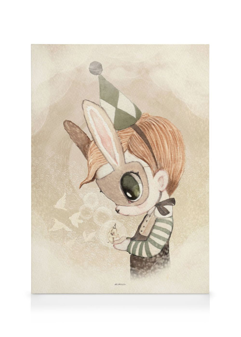 Mr Adam Canvas print