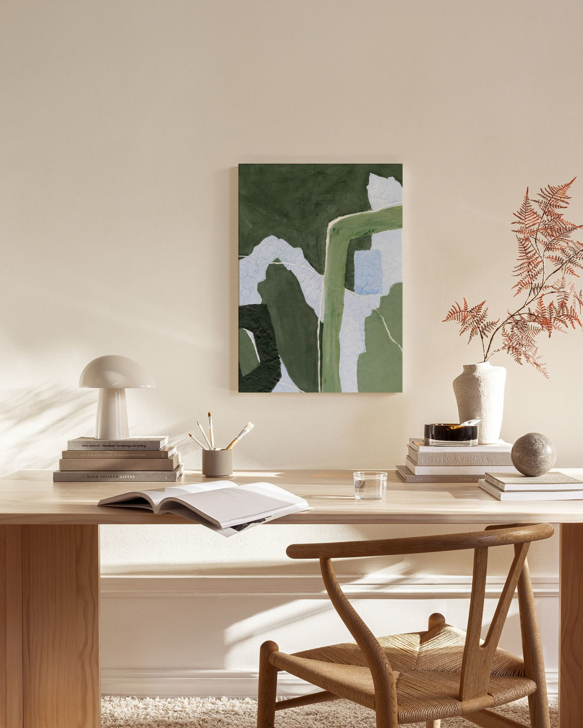 Muted Motion Canvas print