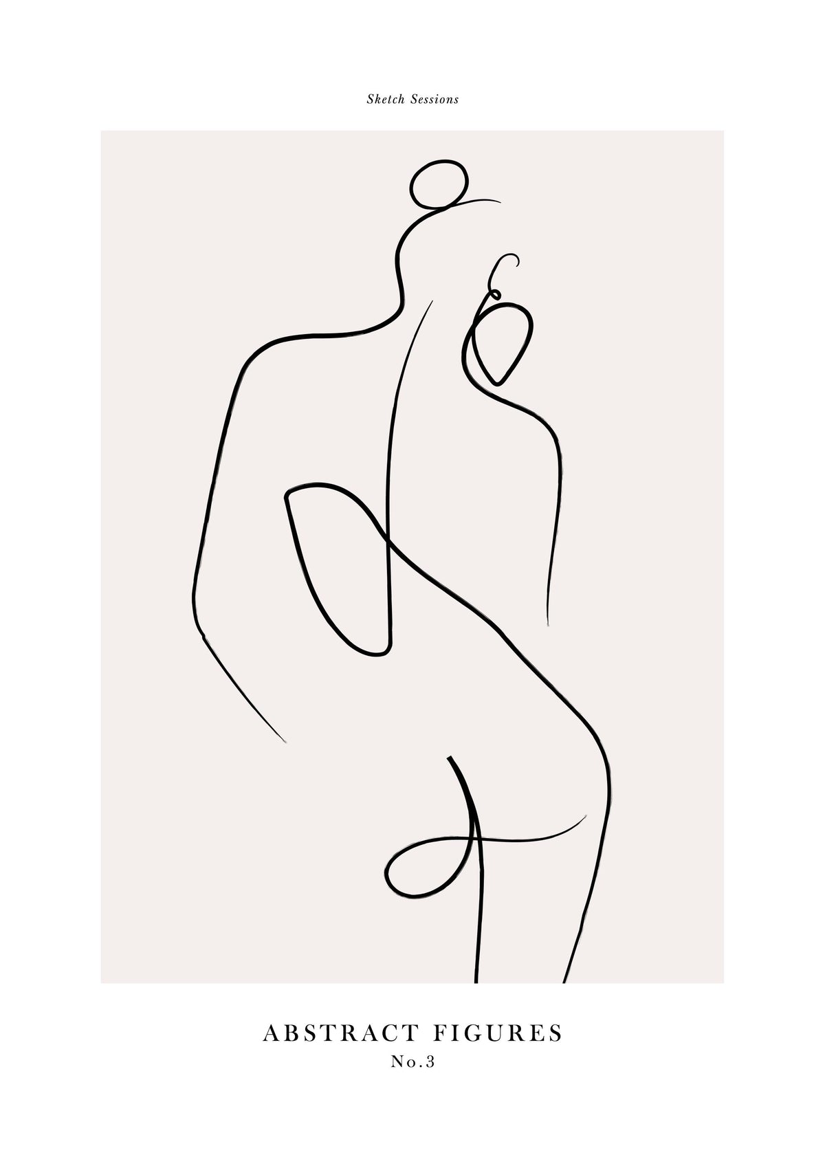 Abstract Figures No3 Print