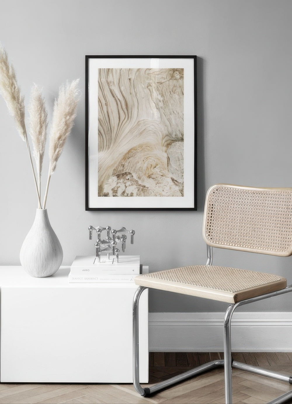 Abstract Cliffs Print
