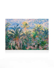 Monet - Palm Trees at Bordighera Canvas print