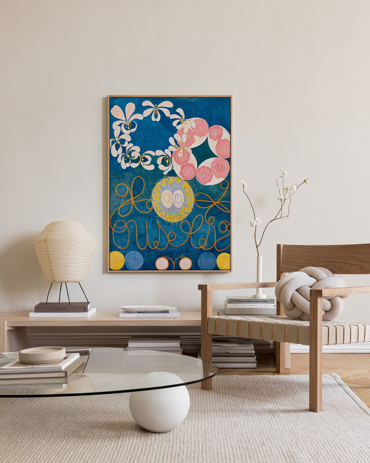 Canvas print - The Ten Largest, No.1, Childhood by Hilma af Klint
