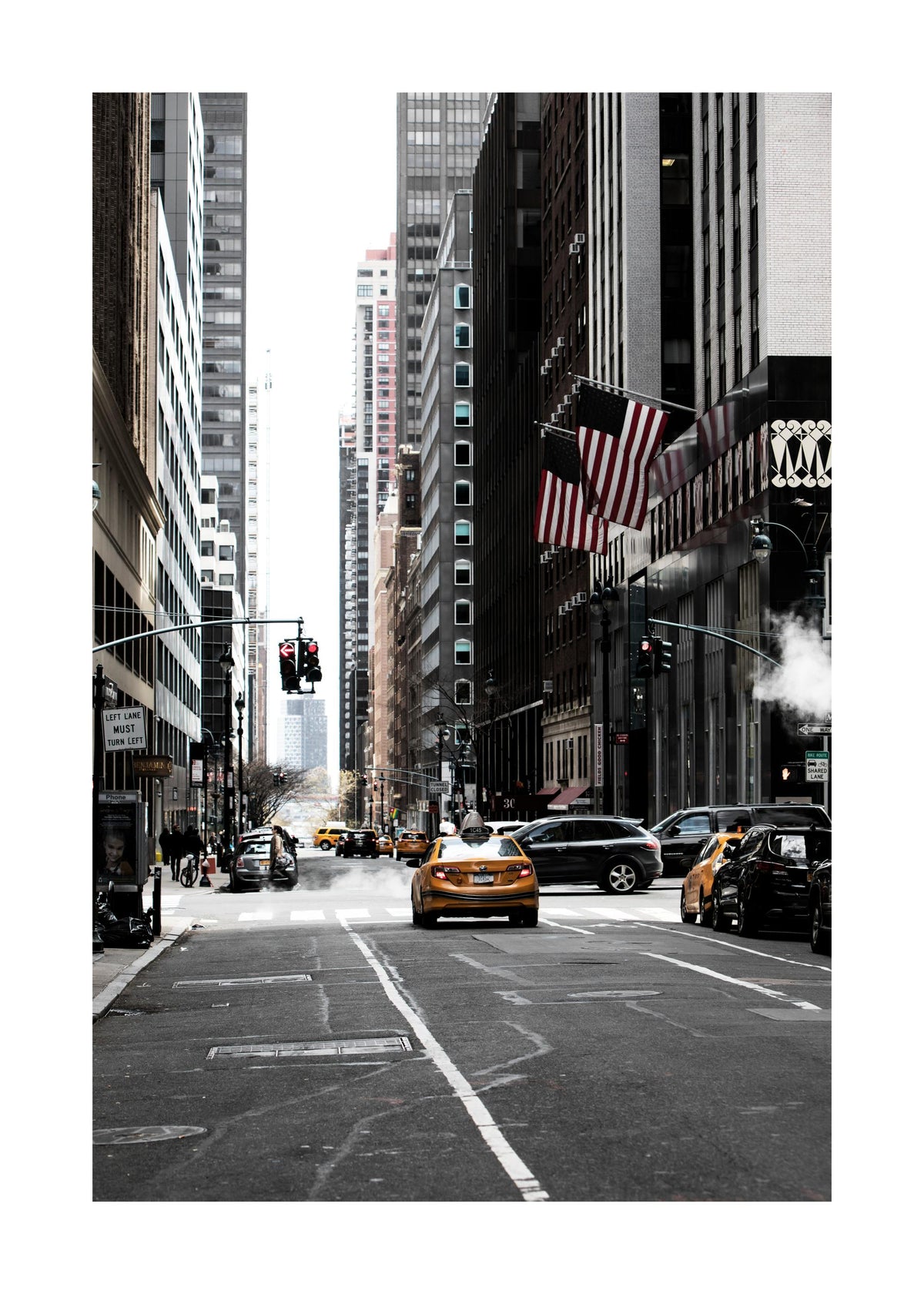 New York Street Print