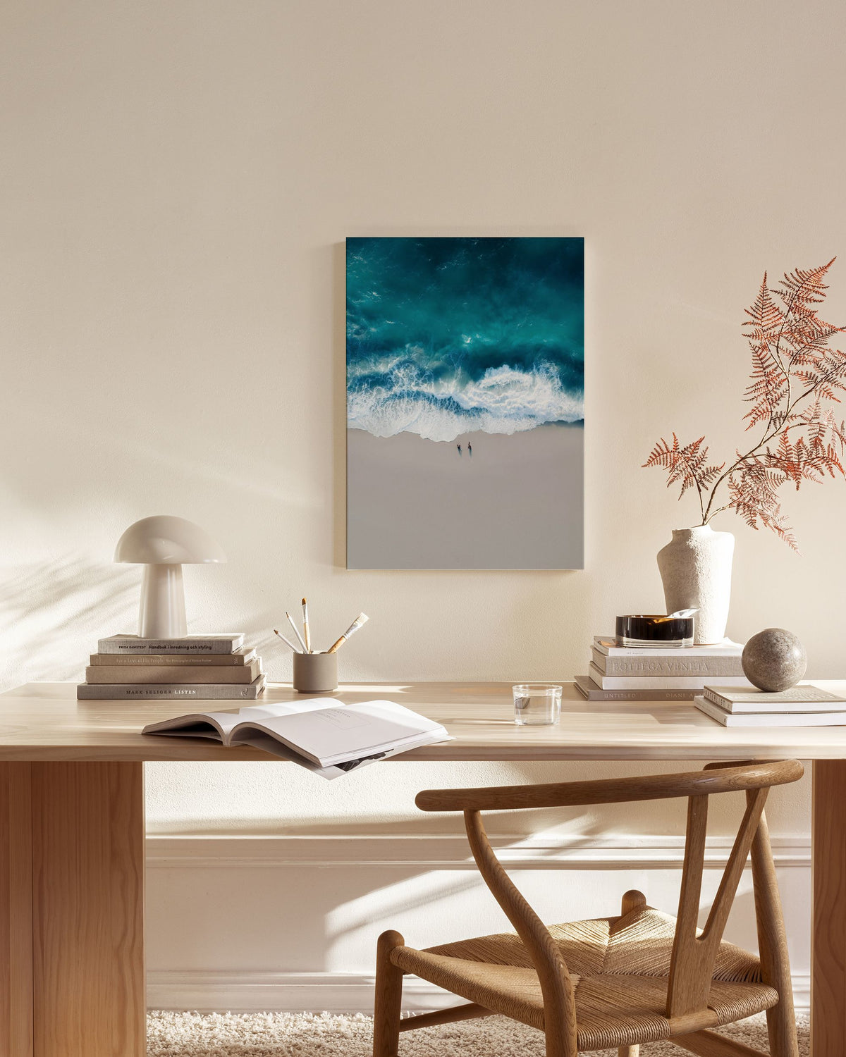 Wave Crush Canvas print