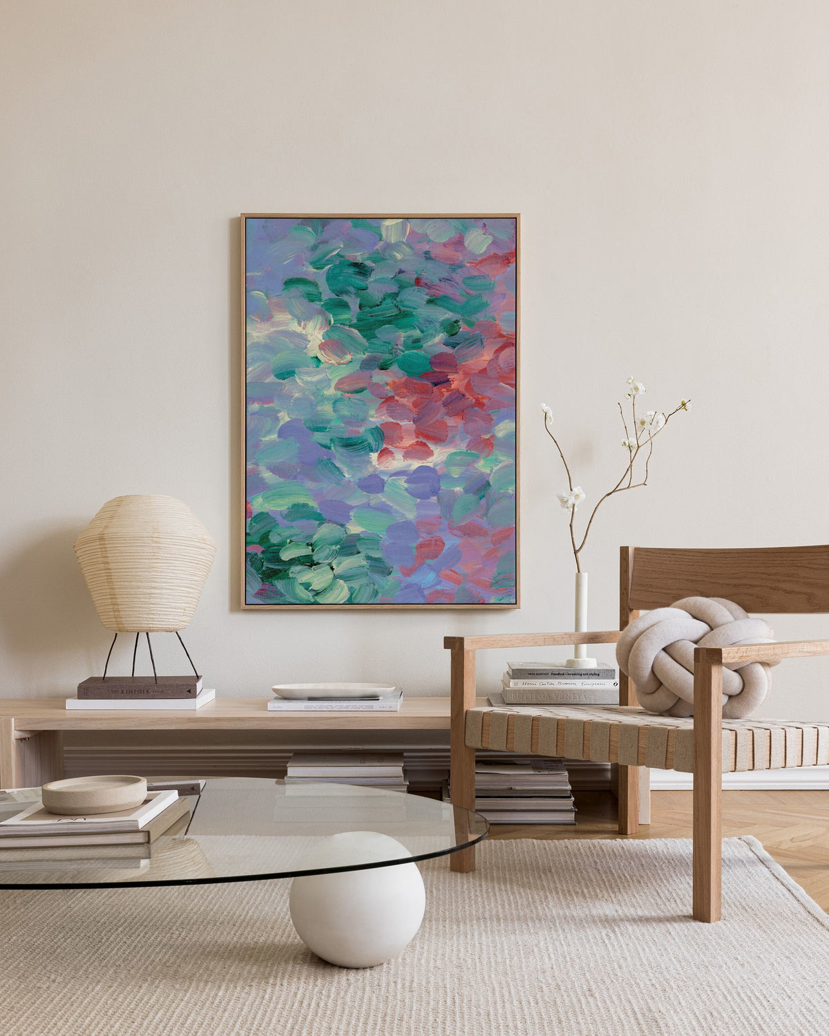 Chromatic Reverie No2 Canvas print