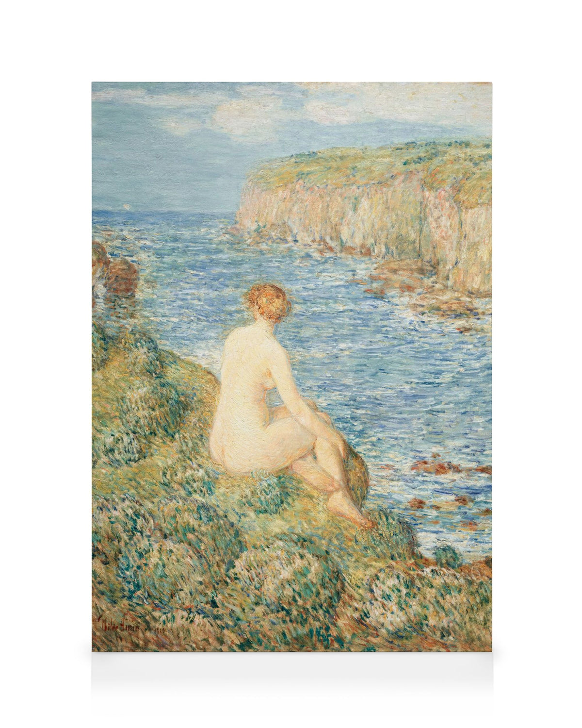 Frederick Childe Hassam - The Nymph and Sea Canvas