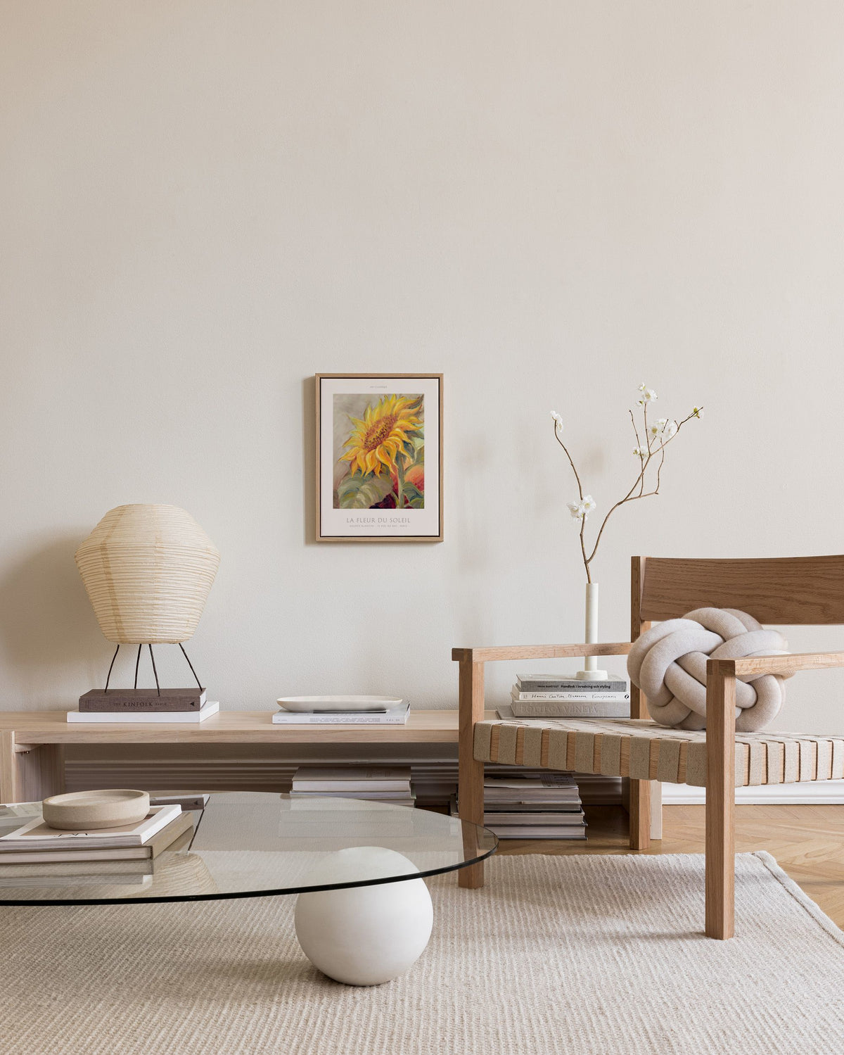 The Sunflower Canvas print