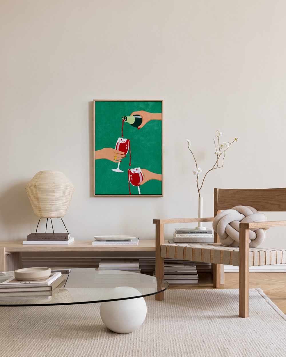 Raissa Oltmanns - Cheers Canvas print