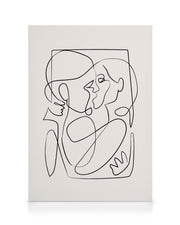 Abstract Figures No2 Canvas print