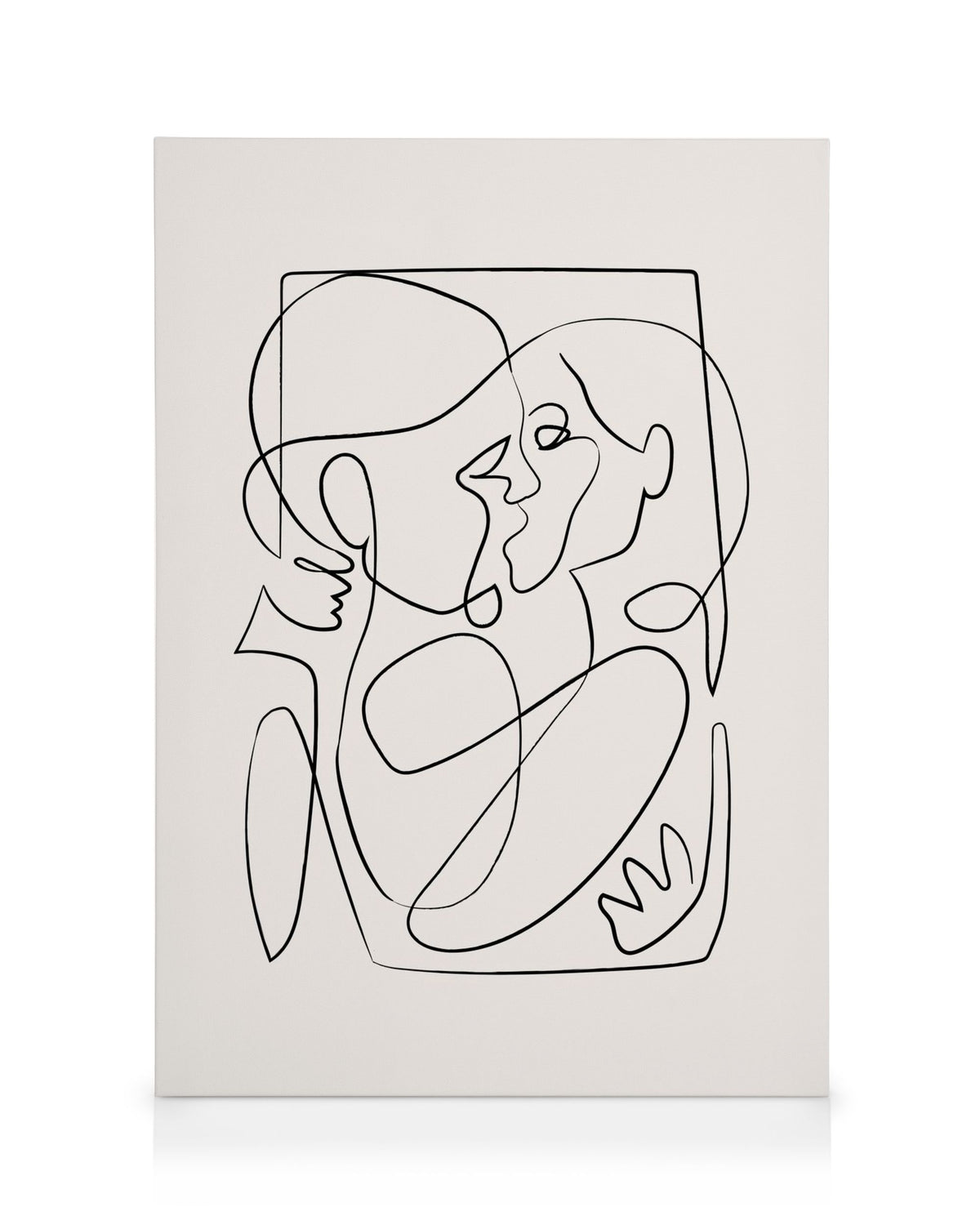 Abstract Figures No2 Canvas print