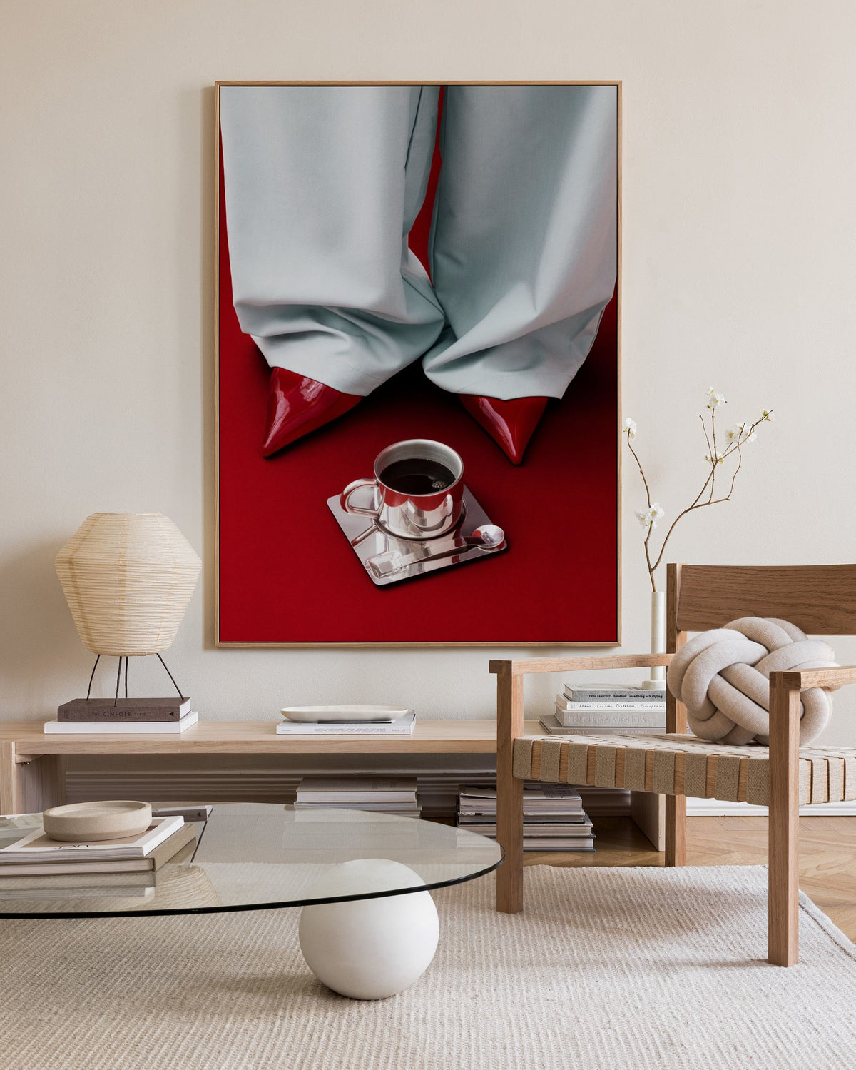 Caffeine and Confidence Canvas print