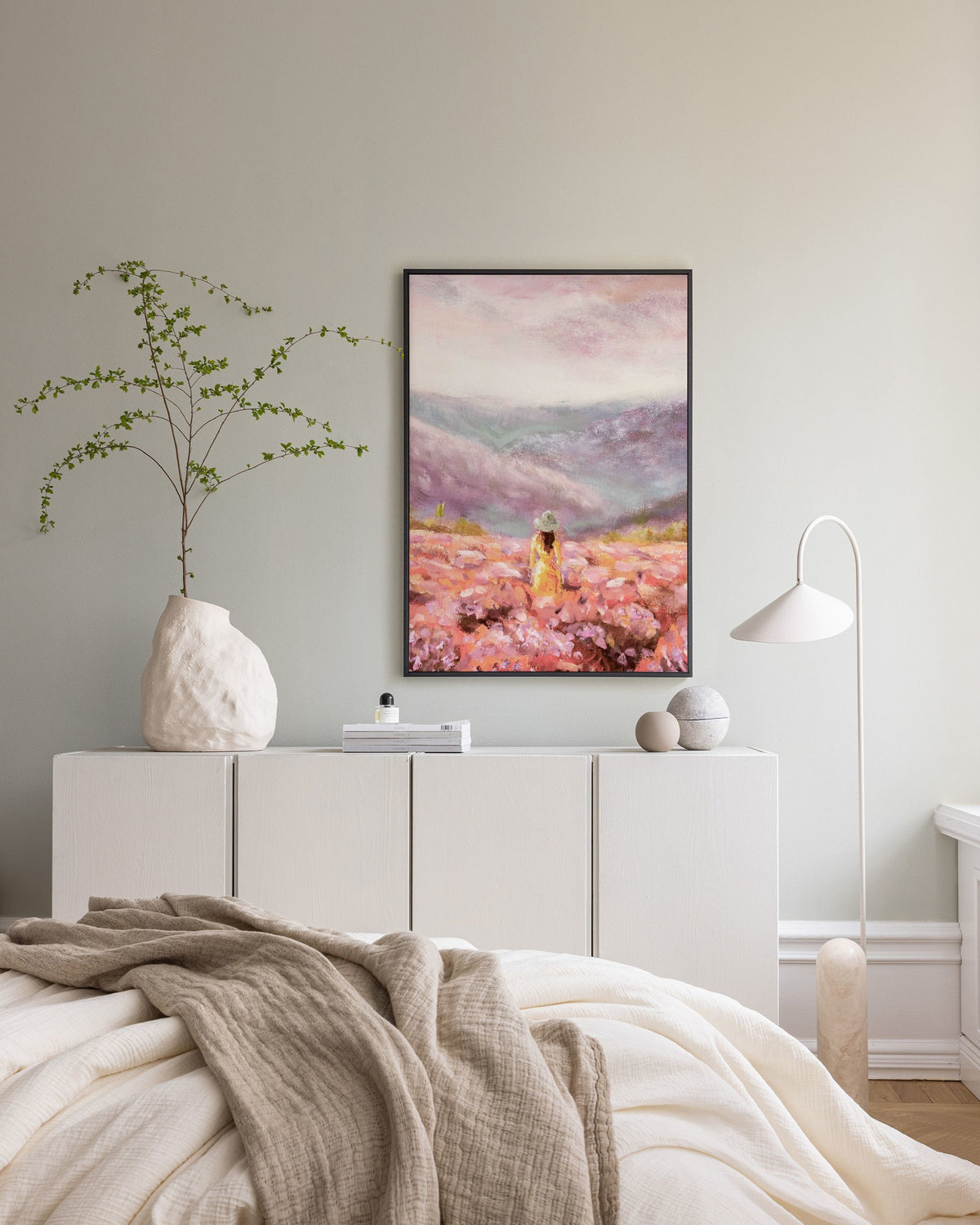 Champ De Fleurs Canvas print
