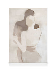 Soft Couple Canvas print