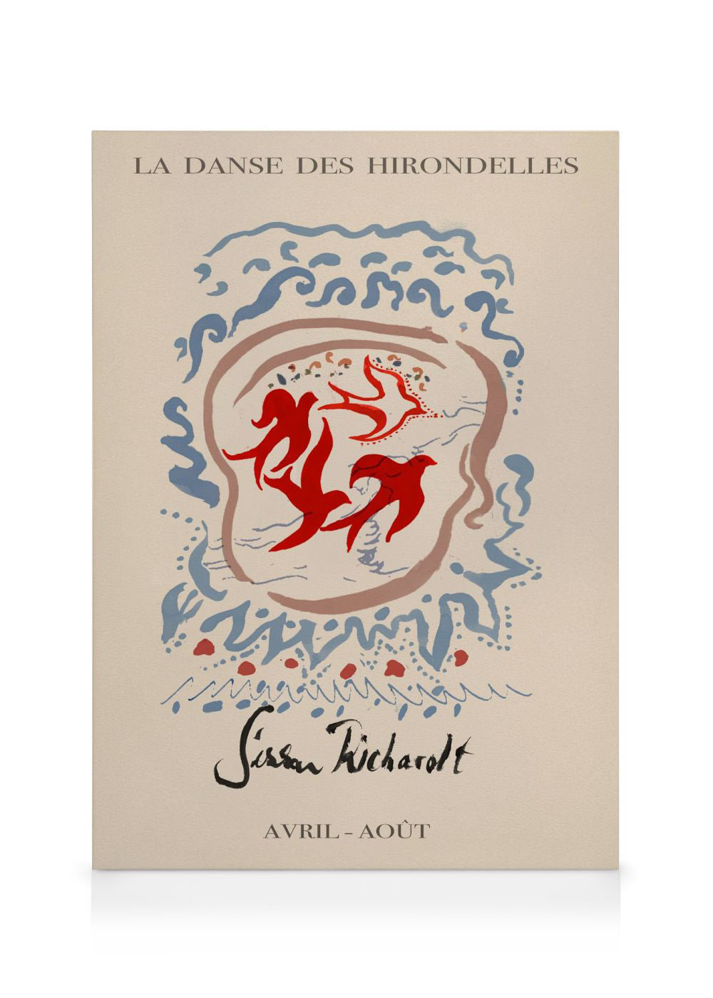 Sissan Richardt - Hirondelles Canvas print