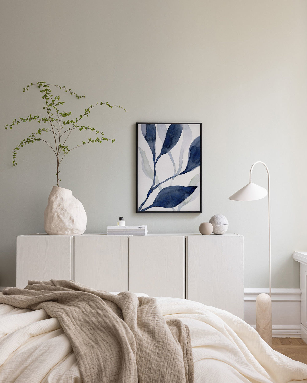 Aquatic Greenery No2 Canvas print