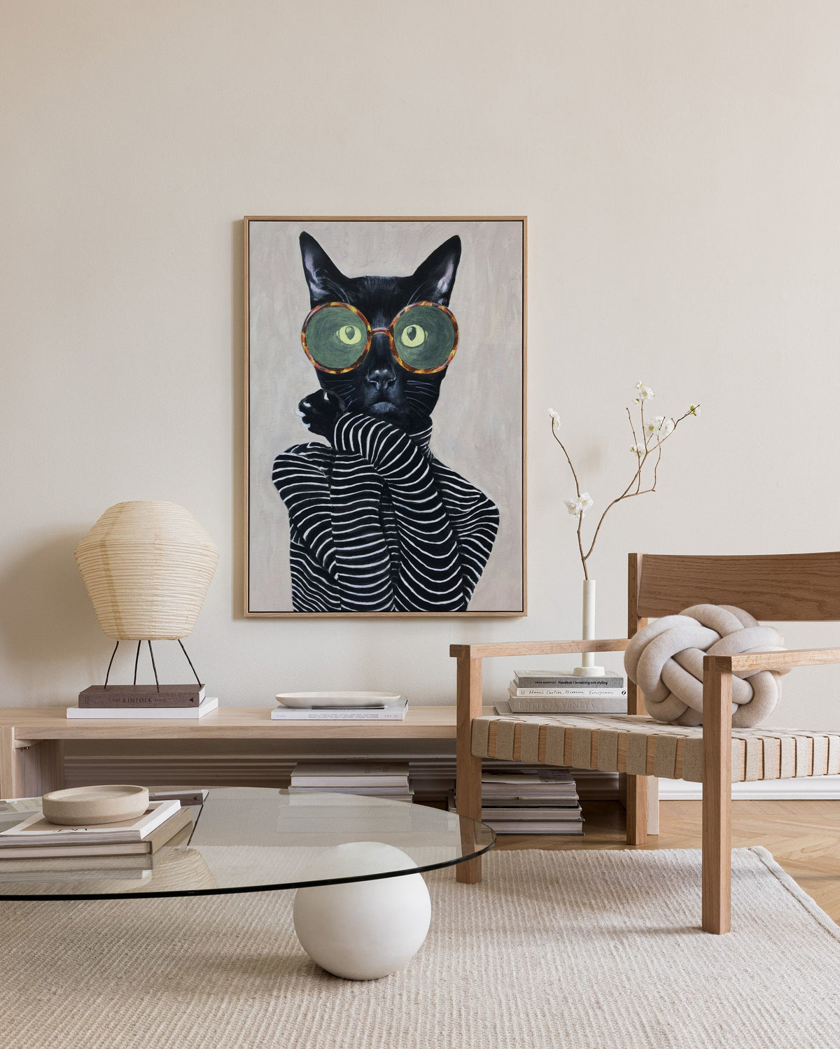 Coco De Paris - Fashion Cat Canvas print