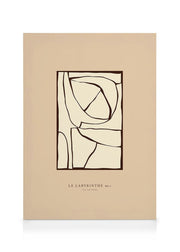 Mie & Him - Labyrinth No1 Canvas print