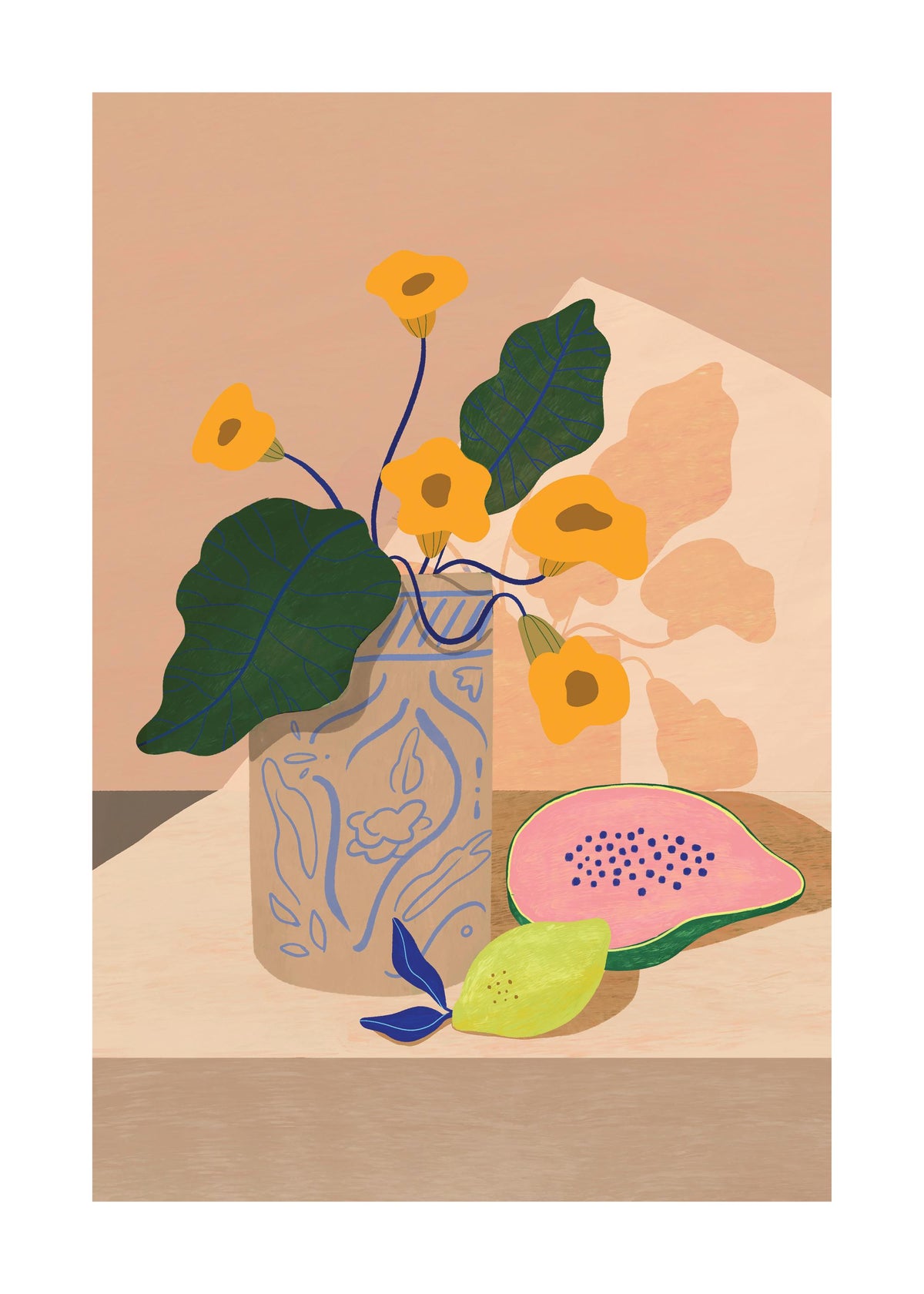 Arty Guava - Lay Hoon - Lemon Papaya Print